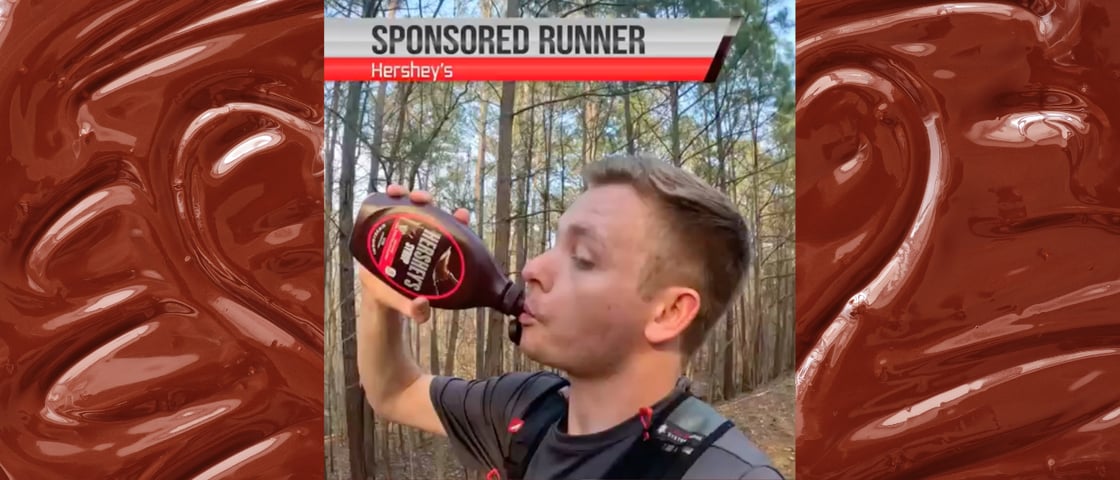 sponsored runner