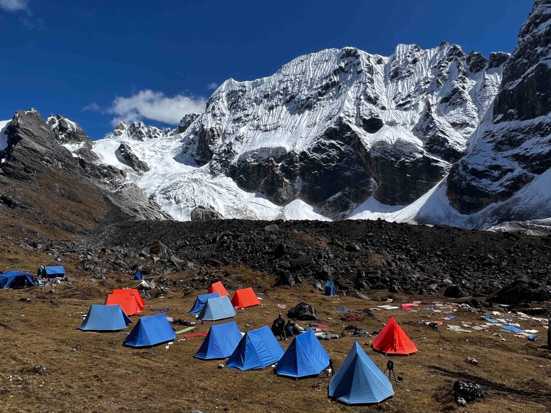 Aid Station Bhutan Snowman Race 2022