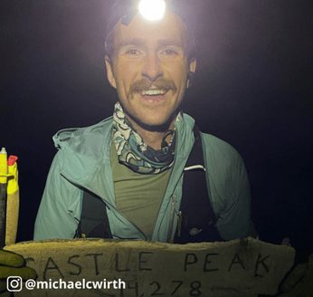 Michael Wirth's FKT on the Elks Traverse
