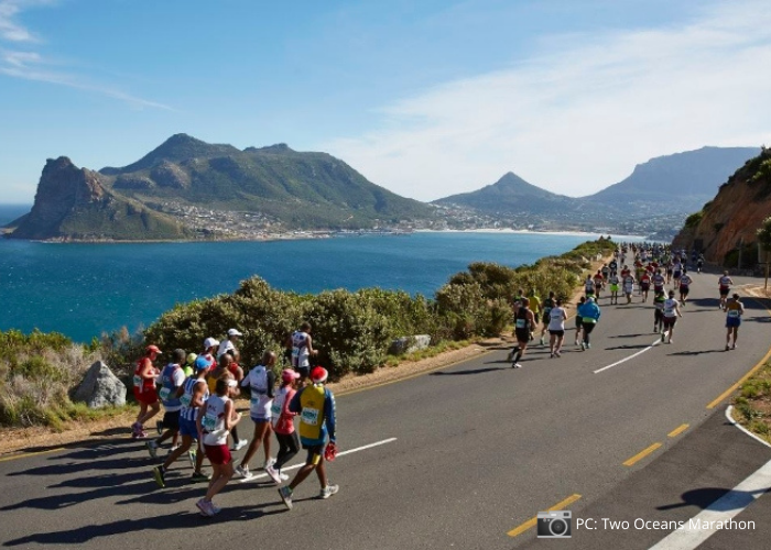 Two Oceans Marathon in Cape Town.
