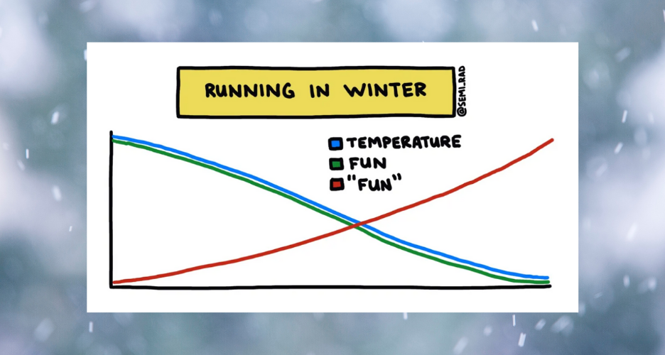 Running in winter is 
