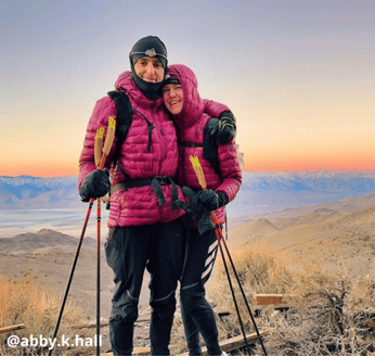 Abbie and Cordis in Death Valley